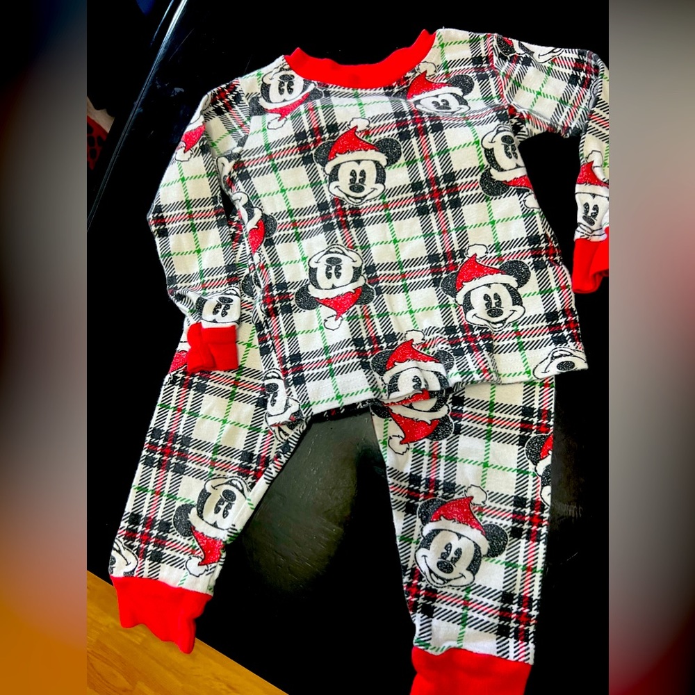 Mickey Mouse Disney pjs in 2T